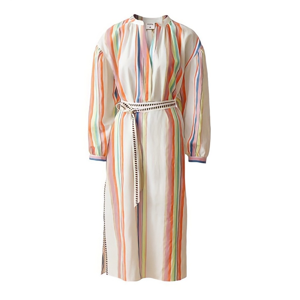 Lemlem x H&M  Lyocell Striped Kaftan Multicolor Dress